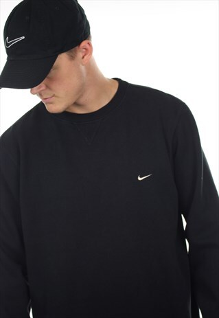 VINTAGE NIKE SMALL LOGO SWEATSHIRT JUMPER