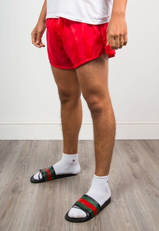 90'S SHINY SPORTS SHORT SHORTS