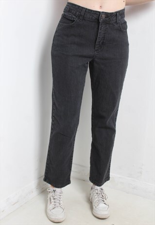 Vintage Lee Straight Leg Jeans Black W32 L30
