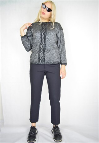 VINTAGE GREY SOVIET 70'S SWEATSHIRT