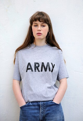 ARMY T-SHIRT GREY
