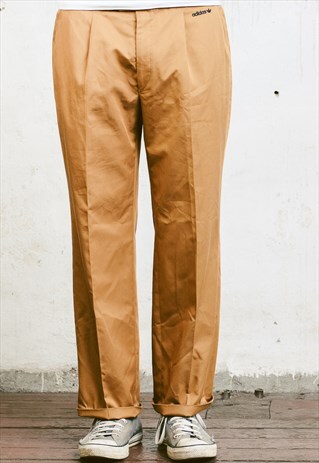 VINTAGE ADIDAS TAPPERED TROUSERS