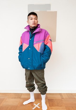 90S VINTAGE PUFFA BRUGI SKI JACKET (REF/473)