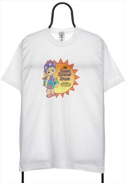 Vintage Summer Splash Graphic Single Stitch TShirt Womens