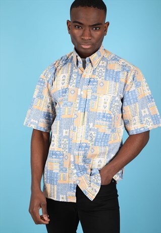 VINTAGE PATTERNED SHIRT NS9