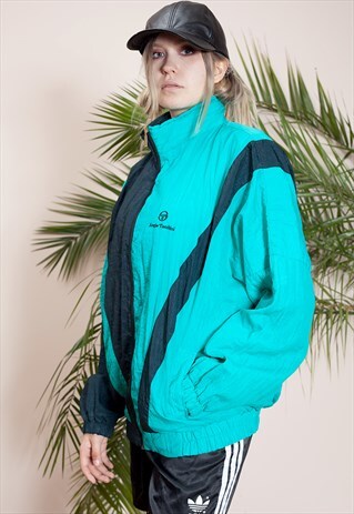 AWESOME VINTAGE WORKOUT JACKET, 80'/90 WINDBREAKER