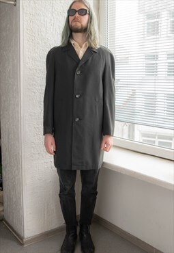Vintage 80's Grey Classic Coat