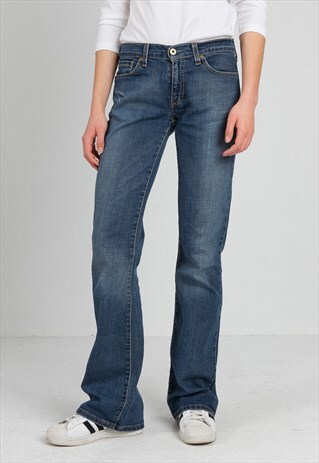 VINTAGE BLUE LEVI'S 529 FIT DENIM JEANS