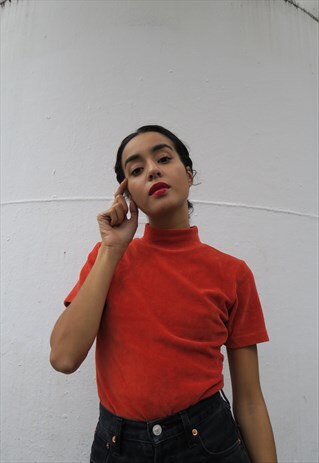 RED VELVET TOP