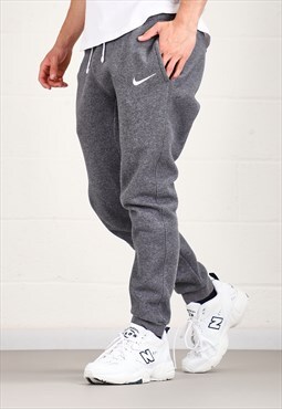 Vintage Nike Joggers in Grey Lounge Gym Sweatpants Small