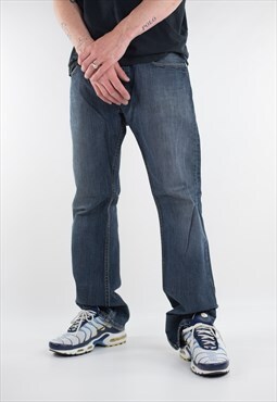 Vintage Levi's 512 Blue Denim Jeans Pant Trousers Bottoms