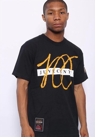 VINTAGE JUVENTUS KAPPA LOGO FOOTBALL ANNIVERSARY T-SHIRT