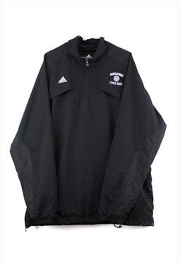 Vintage Adidas Massaponax Coach David Jacket in Black XL