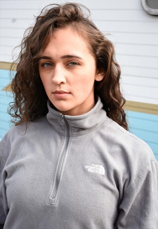 SUPER SOFT COZY GREY THE NORTH FACE FLEECE