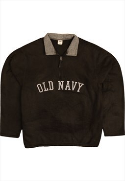 Vintage 90's Old Navy Fleece Jumper Spellout Big Logo