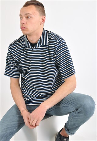 VINTAGE STRIPPED POLO SHIRT