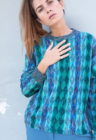 VINTAGE MULTICOLOUR JUMPER