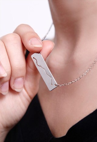 AVILA SILVER NECKLACE