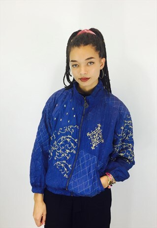 VINTAGE FESTIVAL 80S RAVE WINDBREAKER JACKET