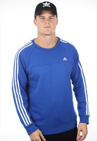 VINTAGE ADIDAS SMALL LOGO SWEATSHIRT JUMPER