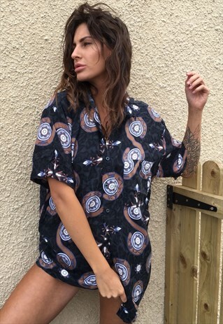 OVERSIZED RETRO 90S 80S VINTAGE UNISEX FESTIVAL SHIRT
