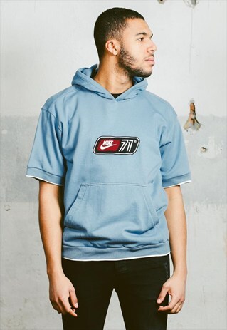 VINTAGE 90S NIKE SHORT SLEEVE SWEATSHIRT