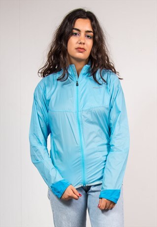 90'S VINTAGE LIGHT BLUE PATAGONIA LIGHTWEIGHT WALKING JACKET