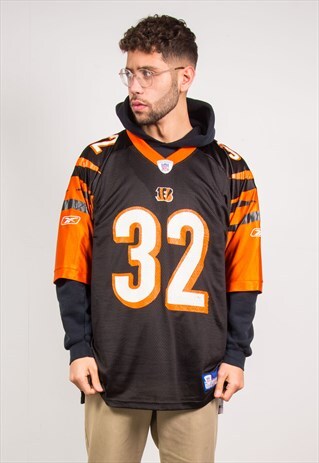 NFL JERSEY CINCINNATI BENGALS SHIRT AMERICAN FOOTBALL