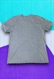 VINTAGE Y2K GREY NIKE T SHIRT