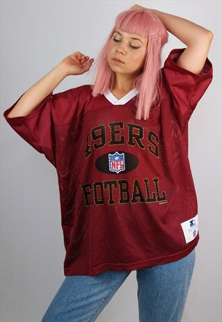 VINTAGE 90'S NFL STARTER UNISEX OVERSIZED JERSEY T-SHIRT