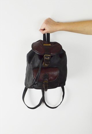 BLACK RUCKSACK BAG