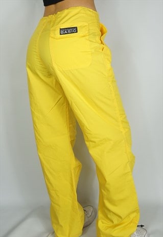 mens yellow cargo pants