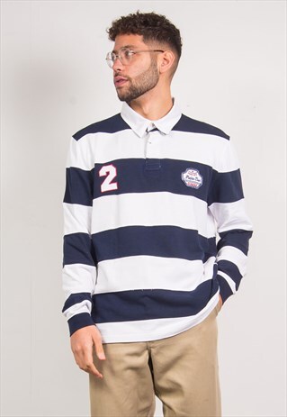 STRIPED RUGBY SHIRT