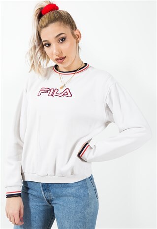 LAVANDERIA VINTAGE FILA SWEATSHIRT / S2283