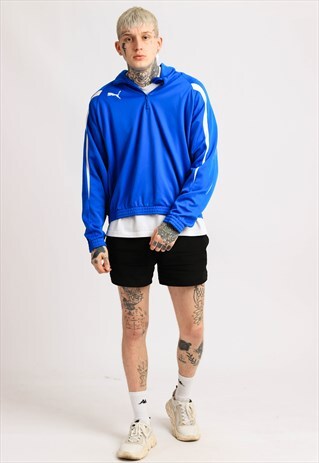 VINTAGE PUMA 1/4 ZIP SPORT SWEATSHIRT