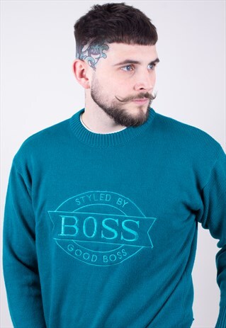 VINTAGE JUMPER HUGO BOSS