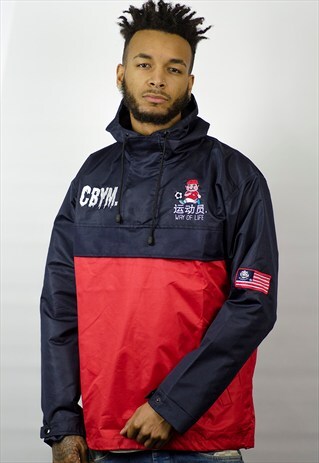 ATHLETE PULLOVER WINDBREAKER