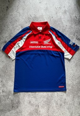 Vintage Honda Team Racing Polo Shirt