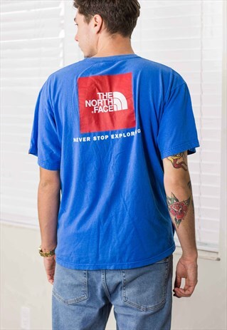VINTAGE THE NORTH FACE T-SHIRT LOGO 90S XL 7.7