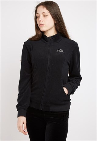 VINTAGE BLACK KAPPA JACKET