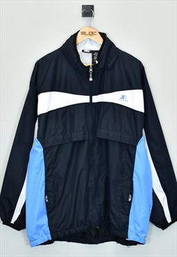 Vintage Starter Shell Jacket Blue XLarge
