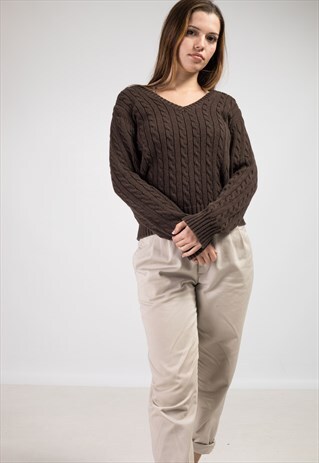 VINTAGE TOMMY HILFIGER V-NECK JUMPER