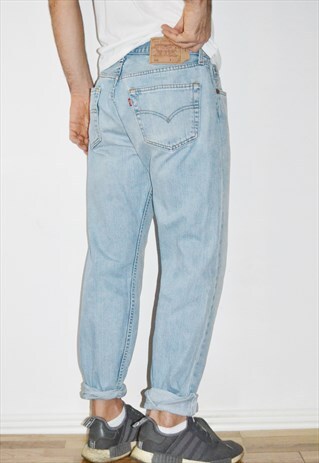 90'S LEVI'S 501 VINTAGE STONEWASHED JEANS