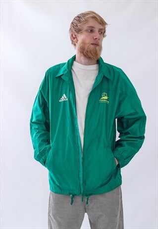 VINTAGE MENS FRANCE 98 BIG LOGO WINDBREAKER COACH JACKET