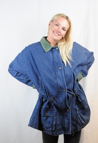 DENIM CORDUROY JACKET