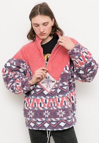 PINK AZTEC JACKET