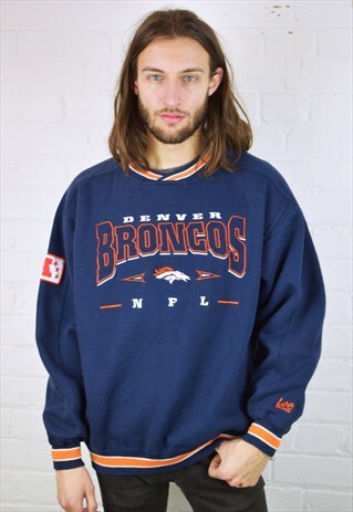 VINTAGE 90'S DENVER BRONCOS NFL SWEATSHIRT