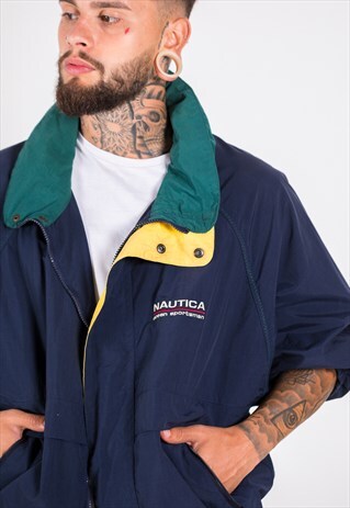 VINTAGE 80S RARE NAUTICA JACKET/ 1607