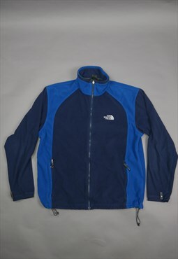 Vintage The North Face Fleece in Blue with Logo