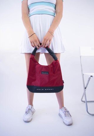 VINTAGE RALPH LAUREN POLO SPORT STRAP BAG